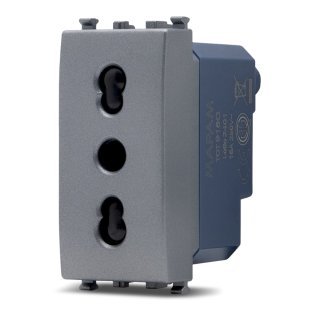 Presa bivalente sun-t5 918g grigio