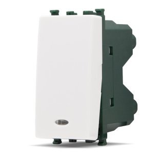 Deviatore spia t2 663b bianco