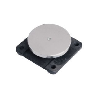 Controplacca senza snodo 60mm ner