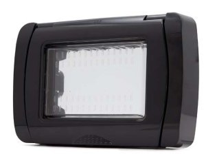 Placca idrobox ip55 3t s5003n 3p nero