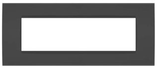 Placca soft-touch art-t1 7p 8007st-6 antracite