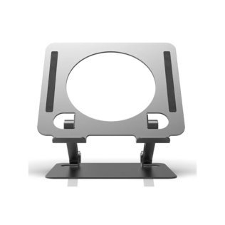 Supporto da tavolo per monitor grigio