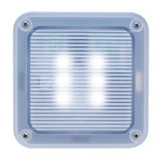 Alf-6 lampeggiatorea parete 12/24/220v bianco