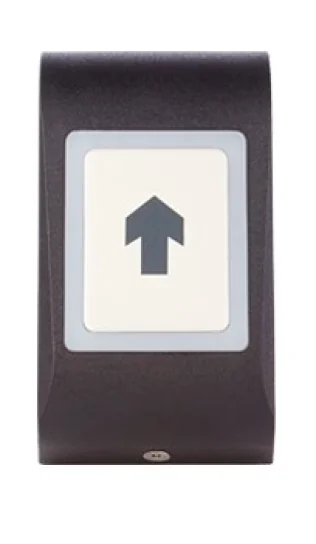 Pulsante capacitivo retroilluminato black edition