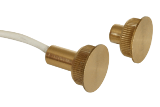 Contatto in ottone per porte blindate