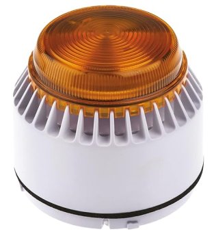 Flashni 12v bianca calotta ambra