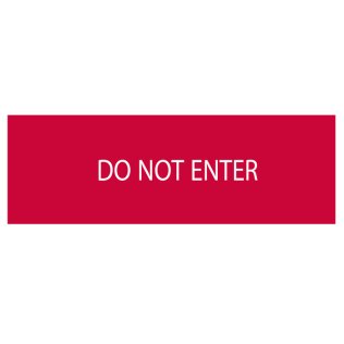 Dicitura serie 50xx do not enter