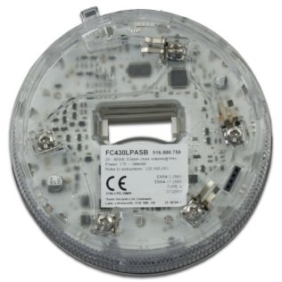 Base ottico acustica indirizzabile