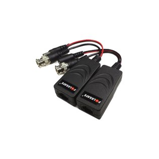 Coppia trasduttori balun passivi tvi aliment.rj45