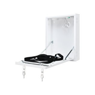 Contenitore vert.le per xvr/nvr max 260x250x55 bia