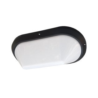 Plafoniera ip65 e27 230v s/lamp. bianco