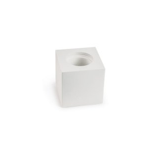 Faretto gesso superficie quadrato 230v