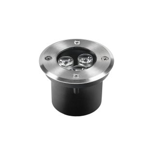 Faretto led carrabile 12v 3w 3000k ip68