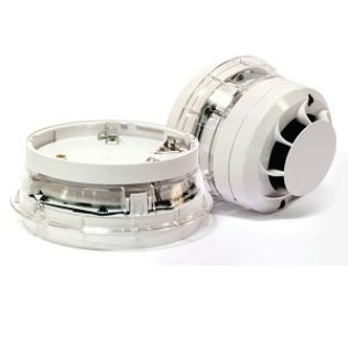 Base con isolatore di colore bianco con sirena ele