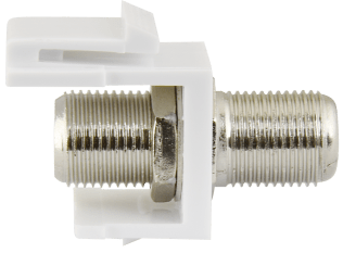 Adattatore doppio tipo f gf-gf keystone