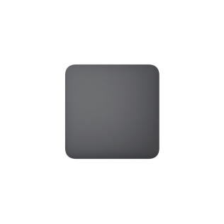 Solobutton (1-gang/2-way) [55] asp graphite tasto