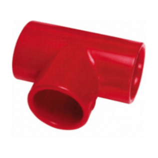 Giunzione a t 25mm - abs rosso