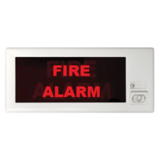 Scritta aggiuntiva fire alarm