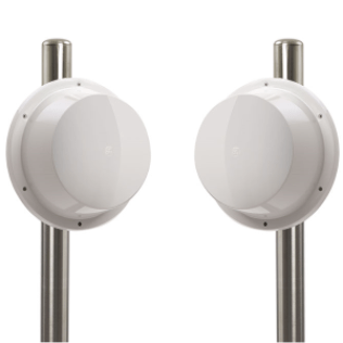 Ermo428 portata 120 m. con parabola da 20 cm.