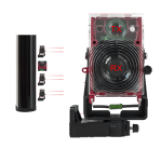 Alimentatore inseribile in colonna provvisto di 2