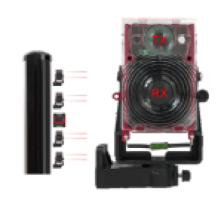 Colonna vuota per prodotti newton, altezza 2m comp