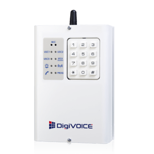 Combinatore gsm 4 ingressi 4 uscite con box metall