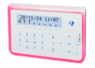 Tastiera lcd oled touch con prossimitÀfondo grig