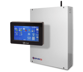 Spark32 32 zone e gsm integr. box large 35w u.v.ip