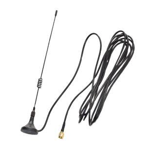 Antenna a base magnetica con 2mt di cavo coassiale