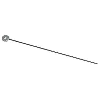 Asta in acciaio brunito per art. 470