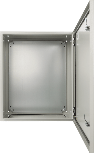 Contenitore metallo ip66 con piast 500 × 600 × 2