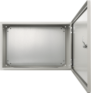 Contenitore metallo ip66 con piast 600 × 400 × 2