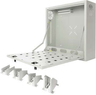Contenitore dvr 600x600x200 e monitor 490x385x175