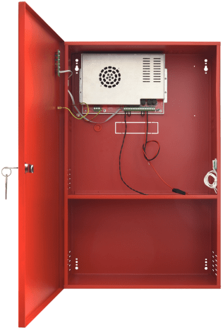 Stazione alim.ne en54c 27,6vcc 10a (2x65ah) led