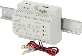 Alimentatore con c.batt din 13,8vcc 2a