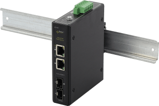 Switch poe industriale isfg42 (2xpoe, 2xsfp)