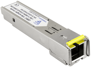 Gbic sfp single-mode 1,25g, tx1550/rx1310 sc 20km