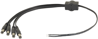 Splitter 4 dc 5,5 / 2,1