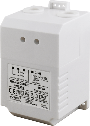 Trasformatore trz 40va/16v/18v