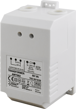 Trasformatore trz 60va/18v/20v