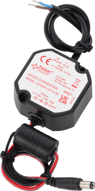 Riduttore di tensione da 12-30 vcc a 12 vcc 1,0a