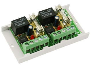 Modulo rele 10÷16vdc/vac 2x rel-c/no/nc