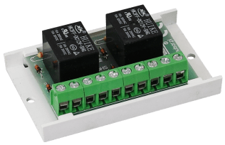 Modulo rele 10÷14 v cc 2x rel-c/no/nc, 