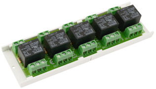 Modulo rele 10÷14 v cc 5x rel-c/no/nc