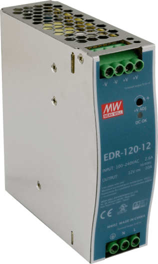 Alimentatore din edr 12v/120w/10a