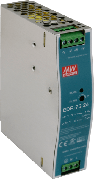 Alimentatore din edr 24v/75w/3.2a