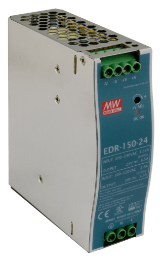 Alimentatore din edr 24v/150w/6.5a