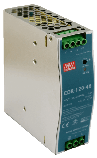Alimentatore din edr 48v/120w/2.5a