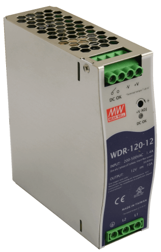 Alimentatore din wdr 12v/120w/10a