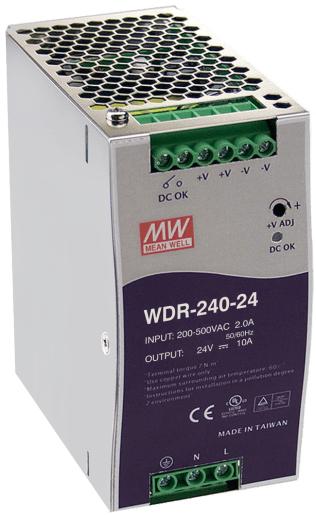 Alimentatore din wdr 24v/240w/10a